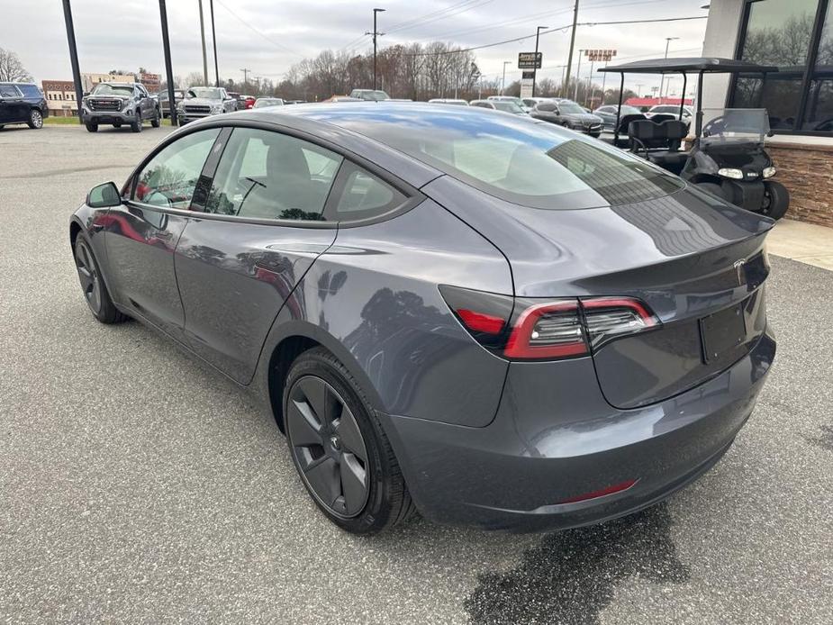 used 2023 Tesla Model 3 car, priced at $27,500