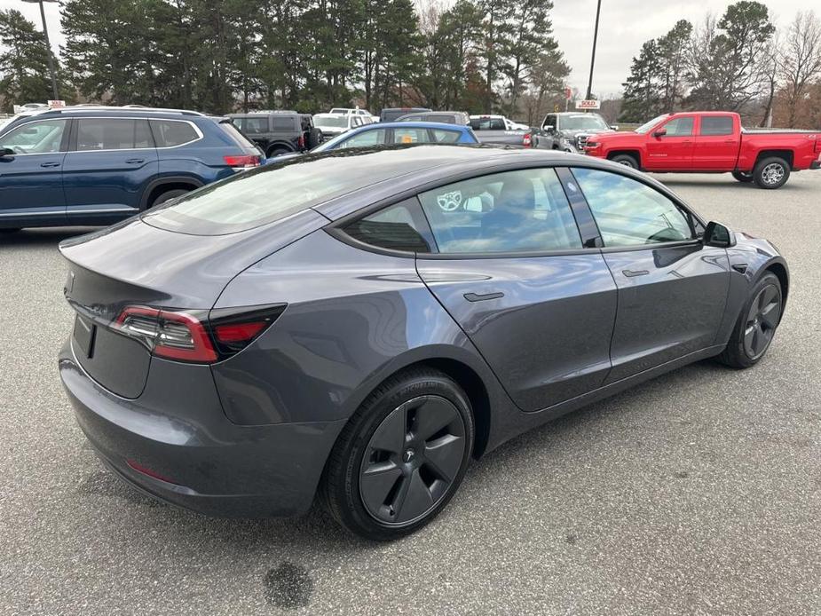 used 2023 Tesla Model 3 car, priced at $27,500