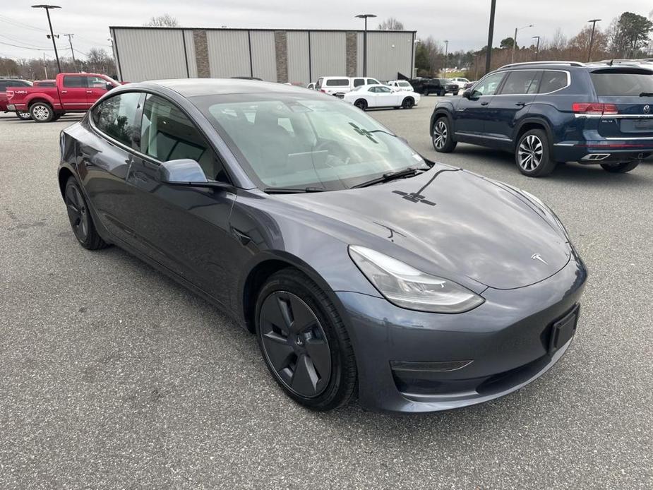 used 2023 Tesla Model 3 car, priced at $27,500