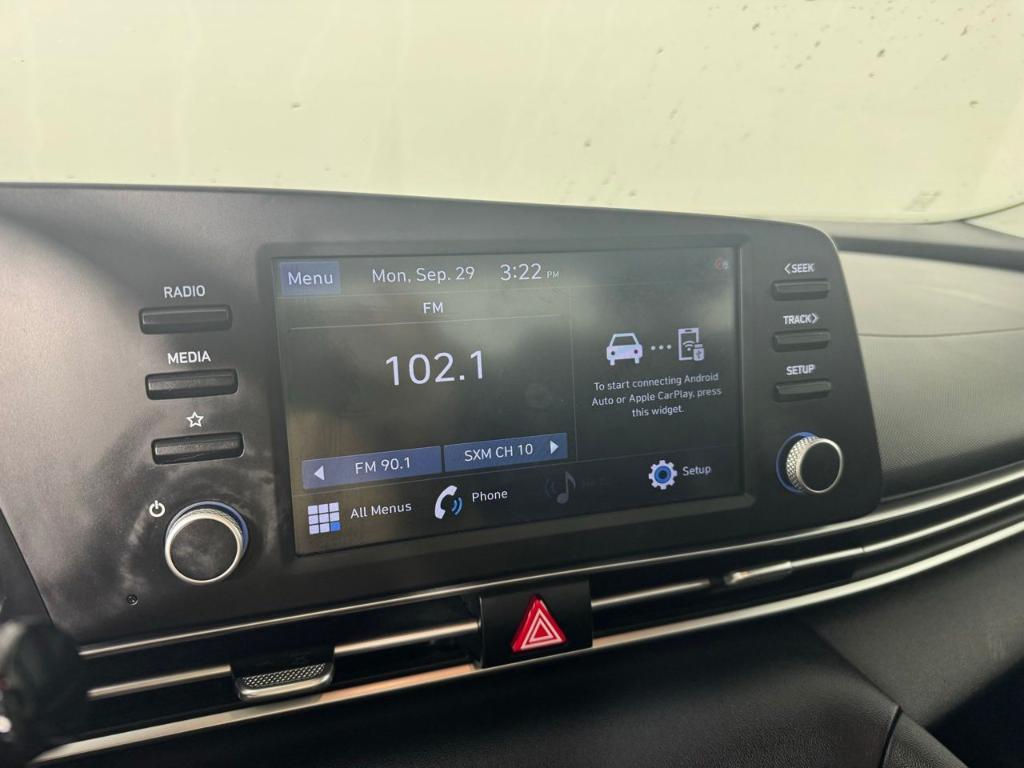 used 2021 Hyundai Elantra car, priced at $18,000