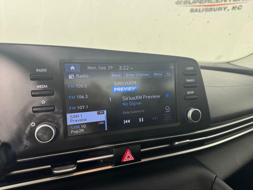 used 2021 Hyundai Elantra car, priced at $18,000