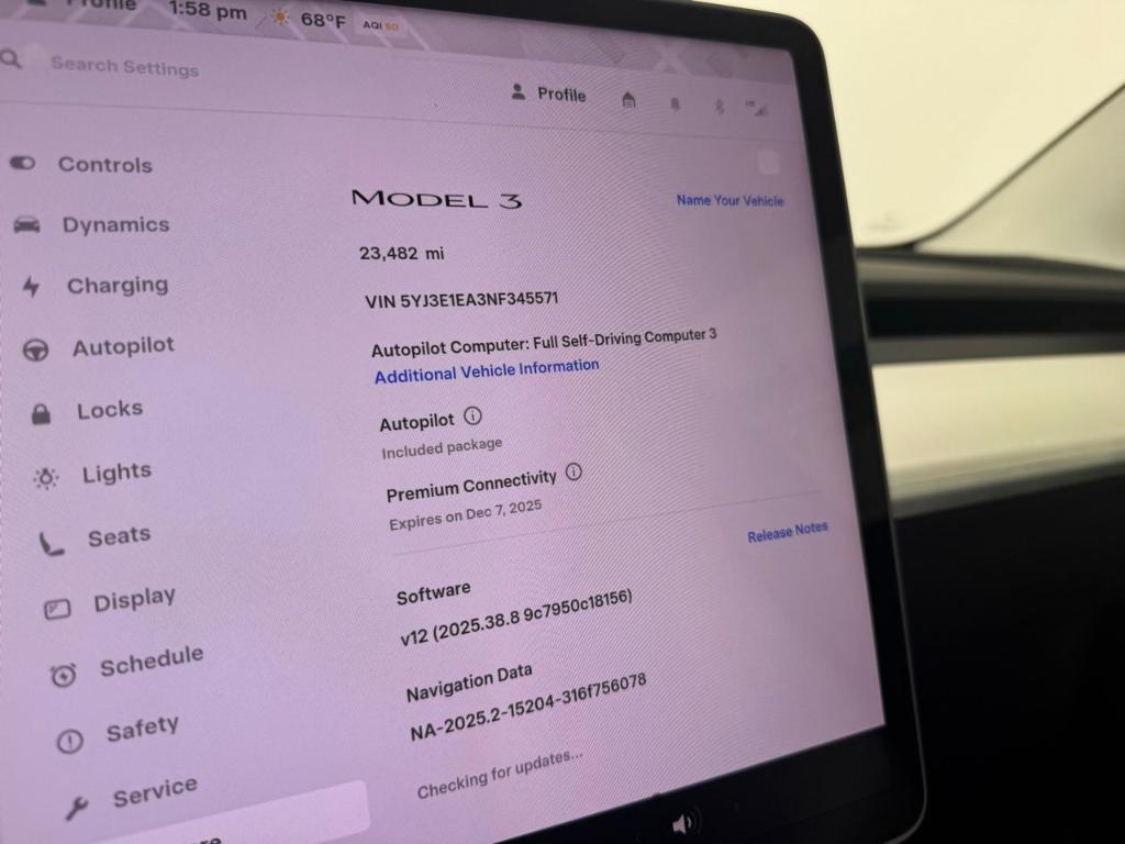 used 2022 Tesla Model 3 car, priced at $24,988