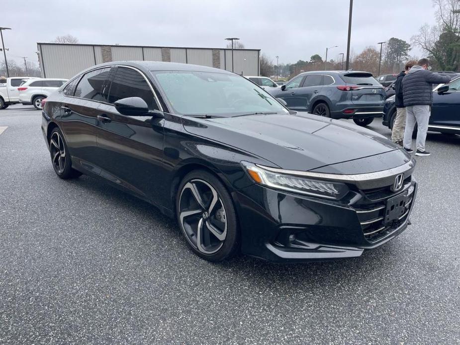 used 2021 Honda Accord car, priced at $25,255