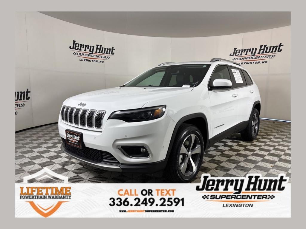 used 2021 Jeep Cherokee car, priced at $21,988