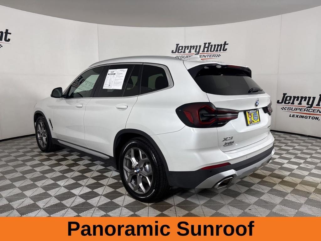 used 2024 BMW X3 car, priced at $29,400
