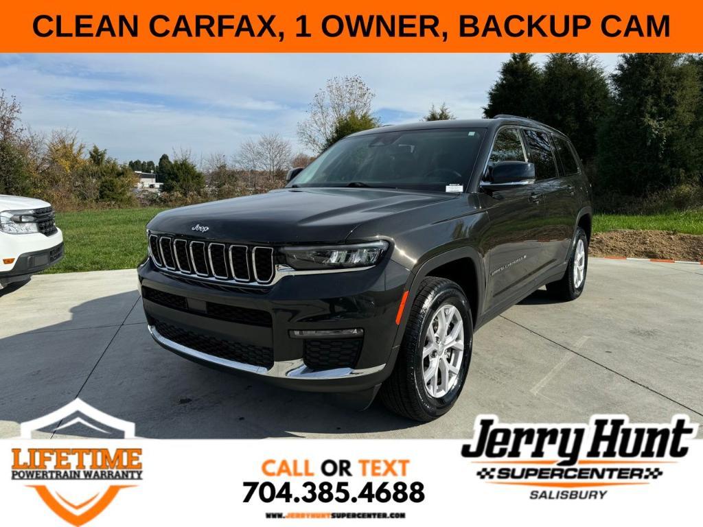 used 2021 Jeep Grand Cherokee L car, priced at $29,000