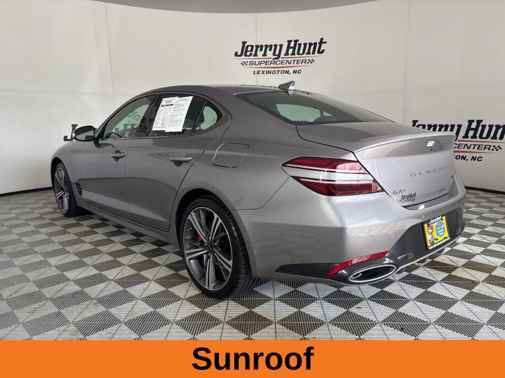 used 2025 Genesis G70 car, priced at $42,800