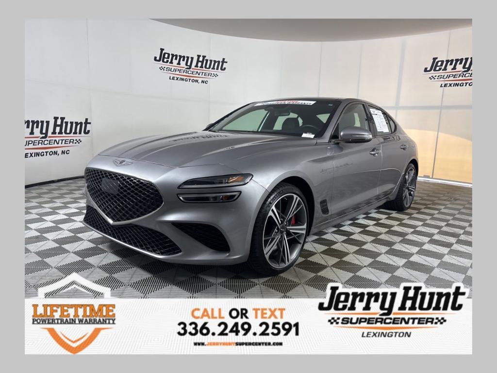 used 2025 Genesis G70 car, priced at $38,400