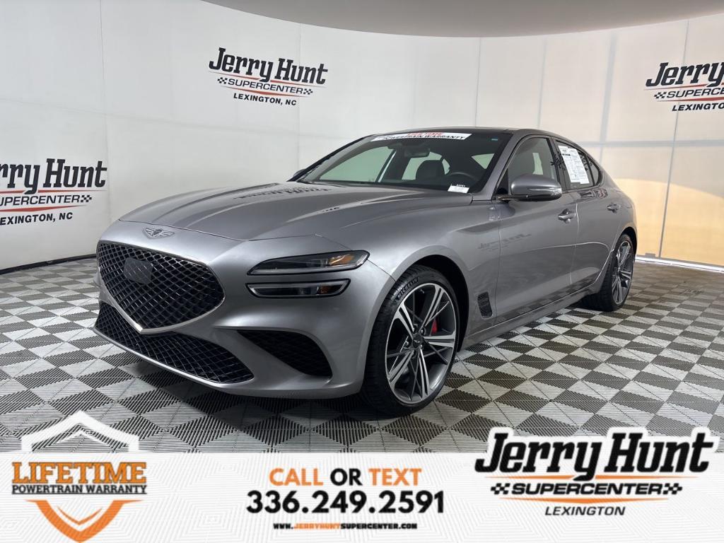 used 2025 Genesis G70 car, priced at $42,800