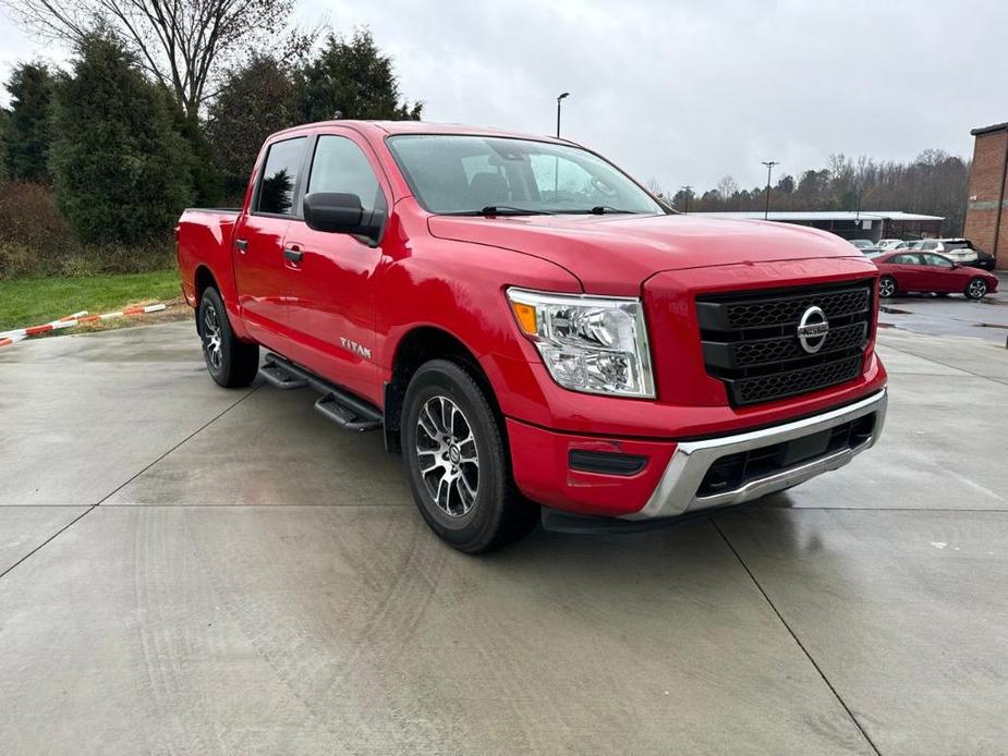 used 2022 Nissan Titan car, priced at $31,500