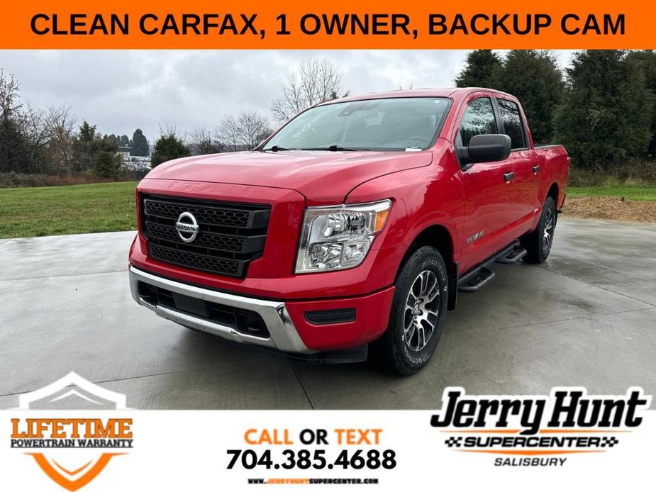 used 2022 Nissan Titan car, priced at $31,500