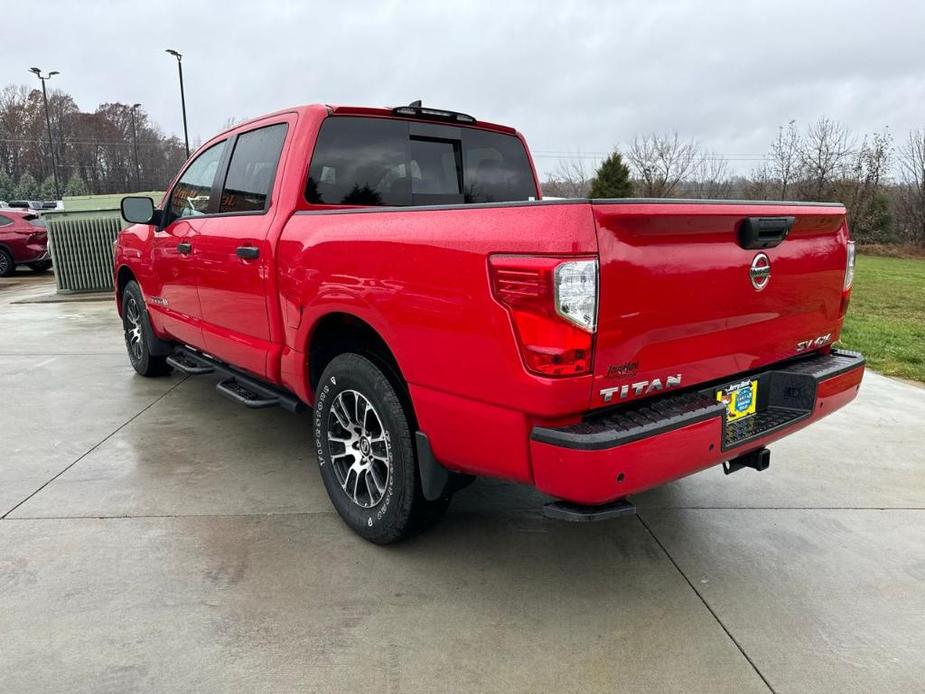 used 2022 Nissan Titan car, priced at $31,500