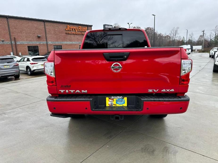 used 2022 Nissan Titan car, priced at $31,500