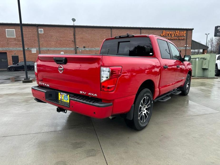 used 2022 Nissan Titan car, priced at $31,500