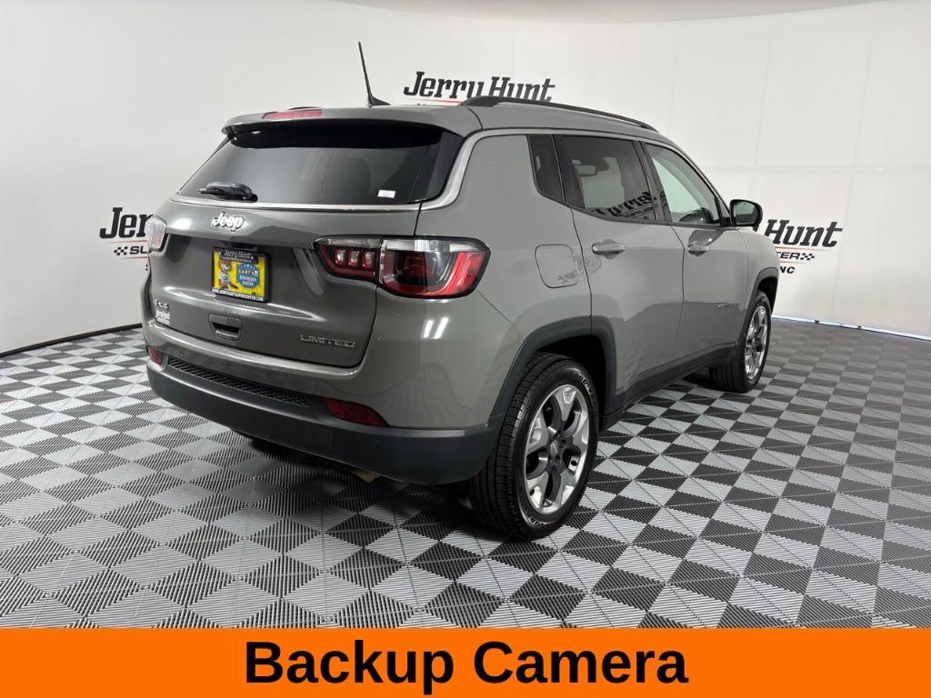 used 2021 Jeep Compass car, priced at $18,500