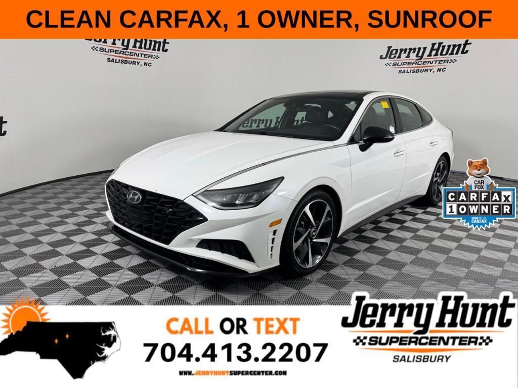 used 2022 Hyundai Sonata car, priced at $18,100
