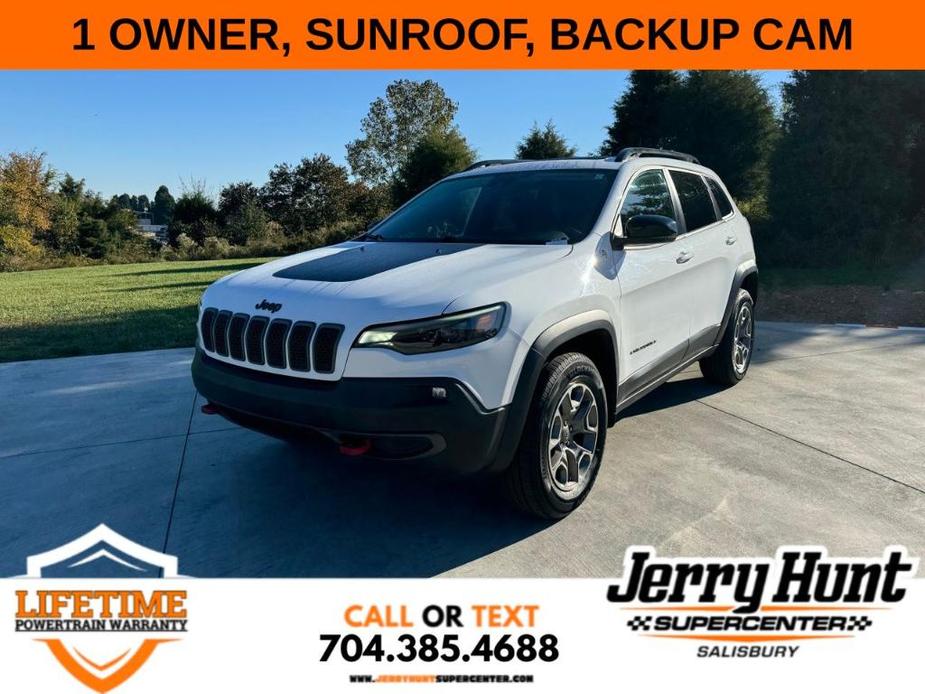 used 2022 Jeep Cherokee car, priced at $23,500