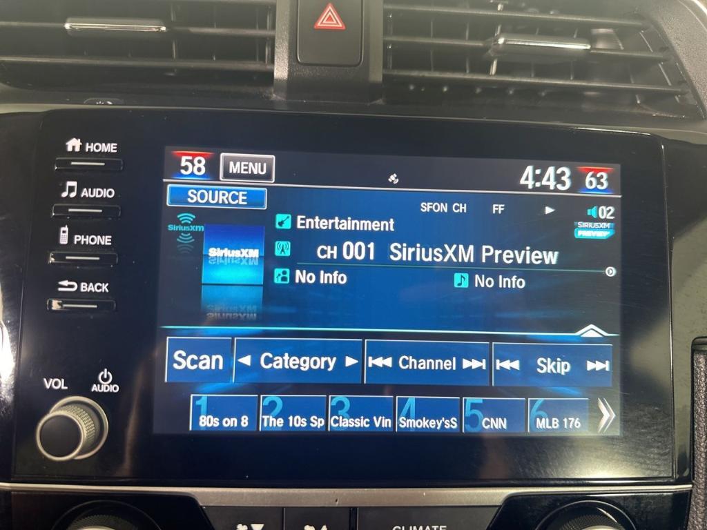 used 2019 Honda Civic car, priced at $19,500