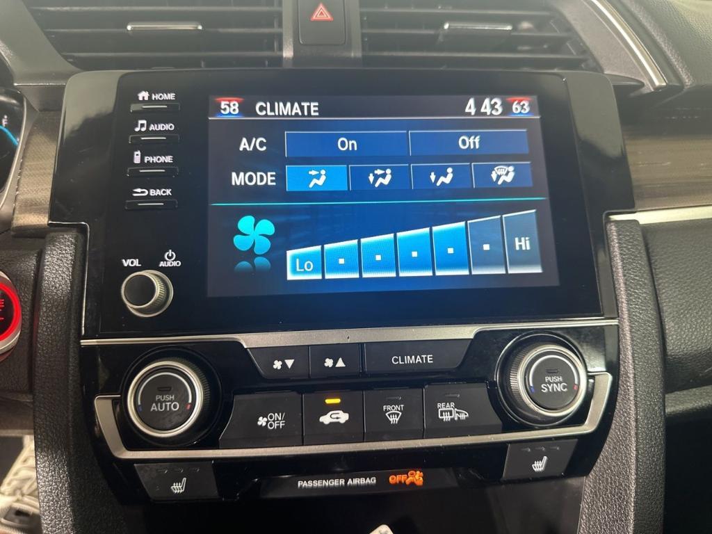 used 2019 Honda Civic car, priced at $19,500