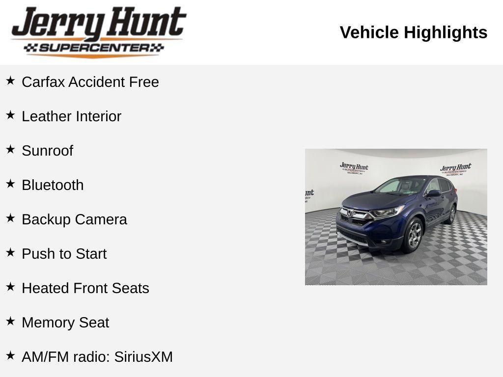 used 2017 Honda CR-V car, priced at $16,900