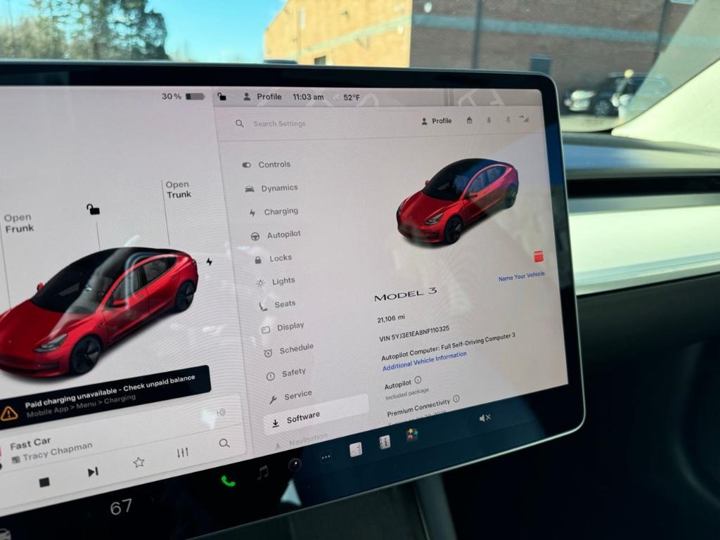 used 2022 Tesla Model 3 car, priced at $25,988