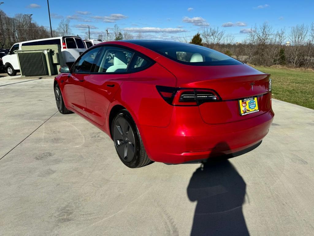 used 2022 Tesla Model 3 car, priced at $25,988