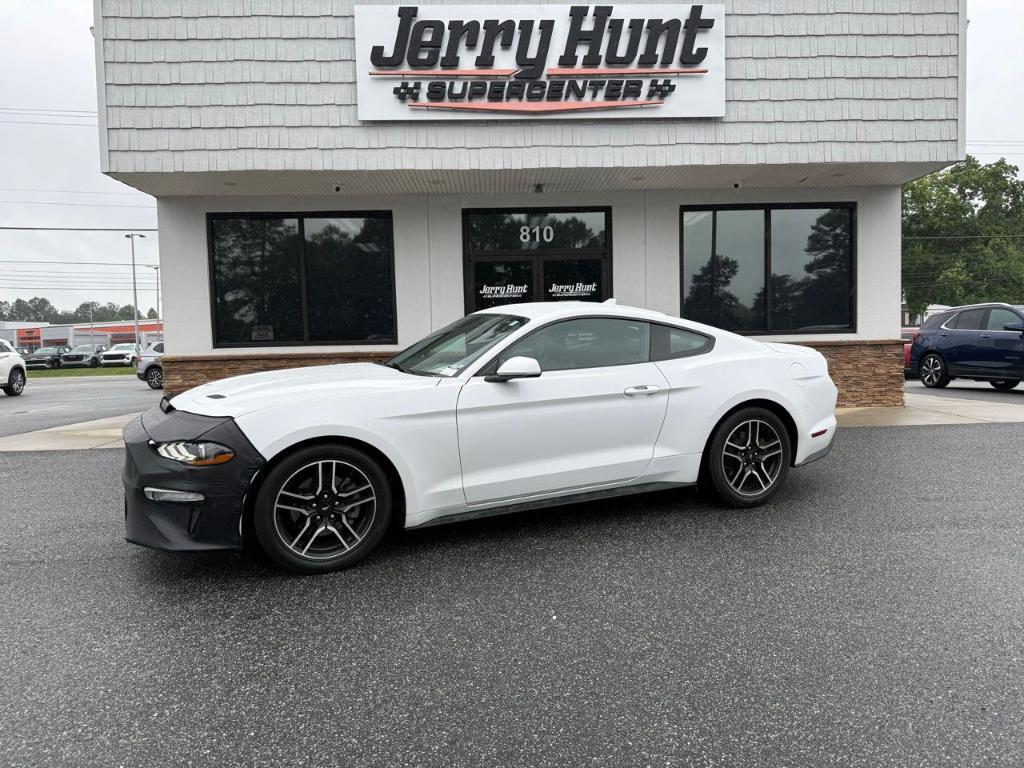 used 2021 Ford Mustang car, priced at $21,900