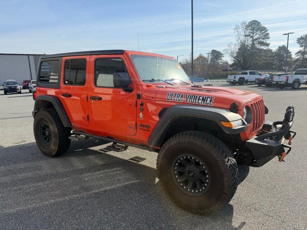 used 2019 Jeep Wrangler Unlimited car, priced at $29,783