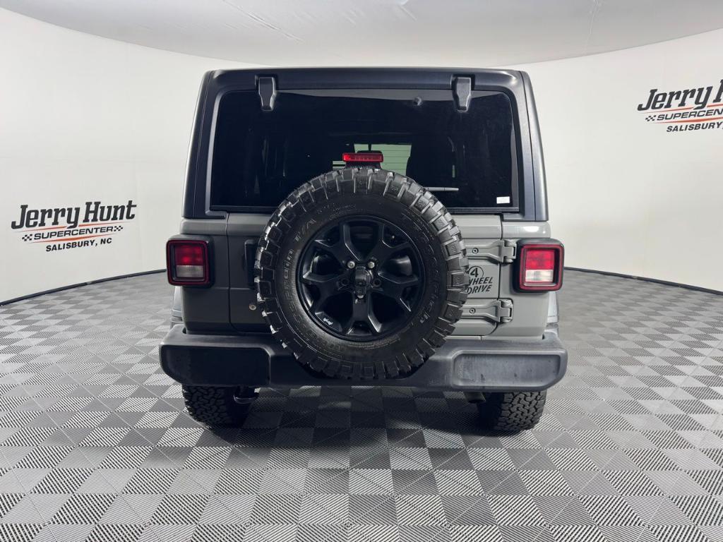 used 2022 Jeep Wrangler Unlimited car, priced at $26,988