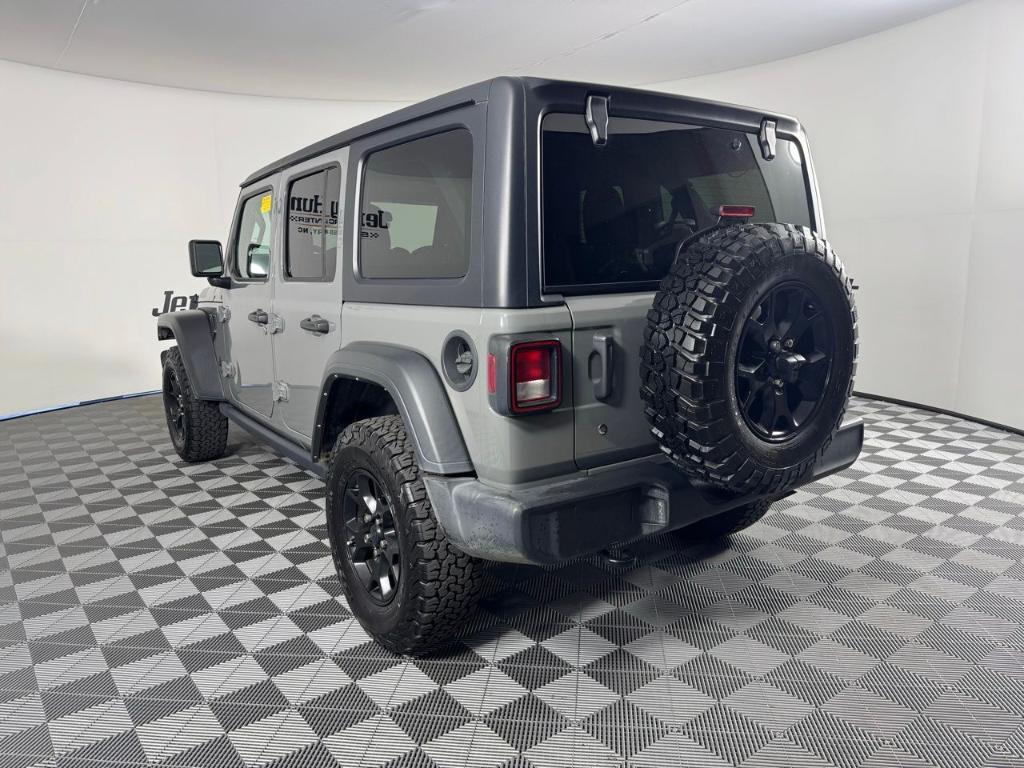used 2022 Jeep Wrangler Unlimited car, priced at $26,988