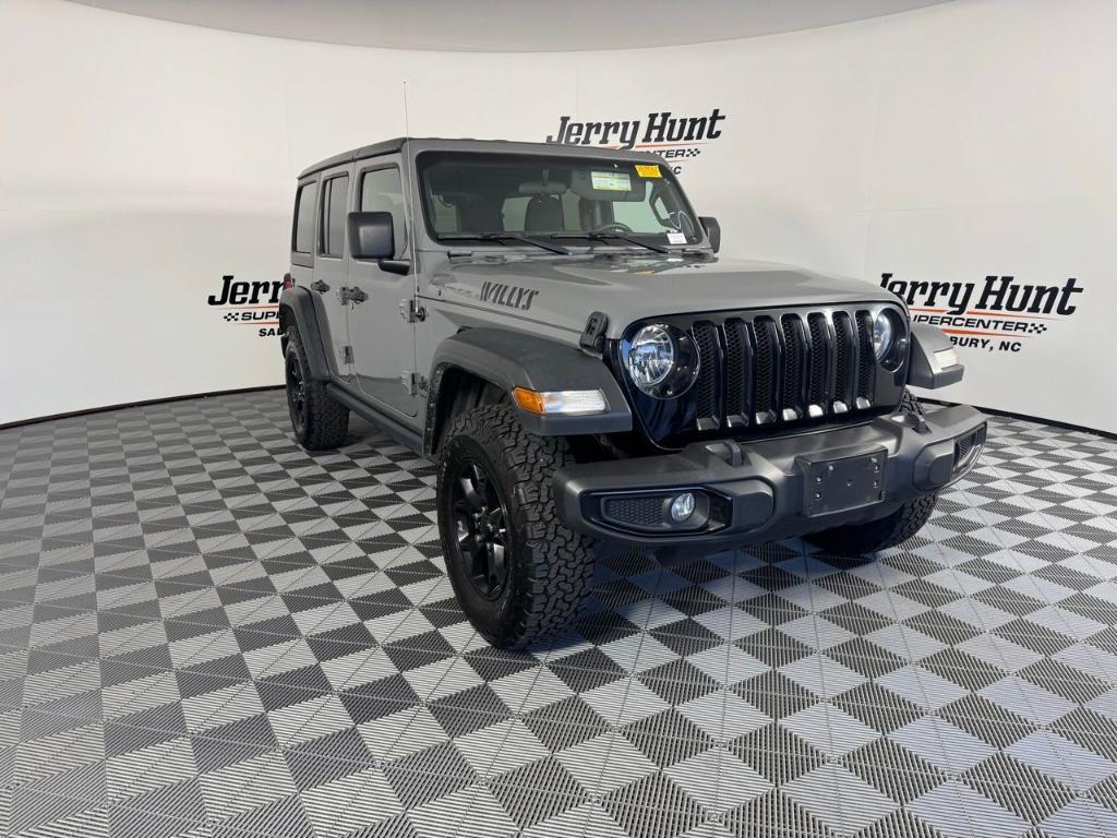 used 2022 Jeep Wrangler Unlimited car, priced at $26,988