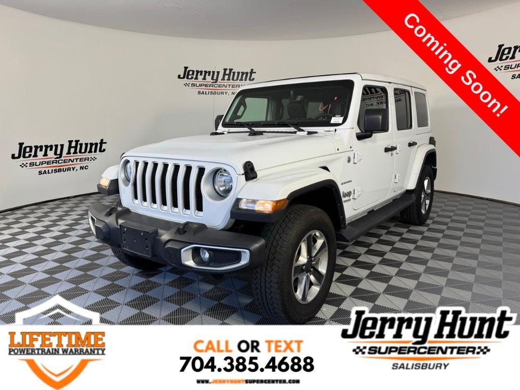 used 2021 Jeep Wrangler Unlimited car, priced at $31,540