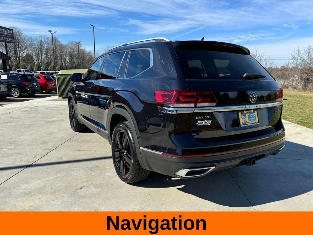 used 2021 Volkswagen Atlas car, priced at $30,000