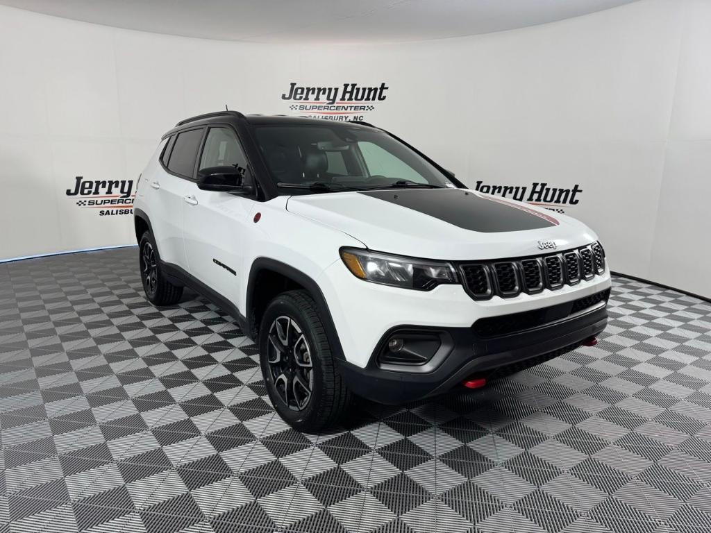 used 2024 Jeep Compass car, priced at $25,500