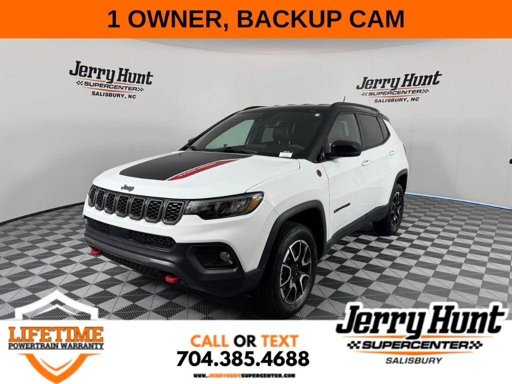 used 2024 Jeep Compass car, priced at $25,500