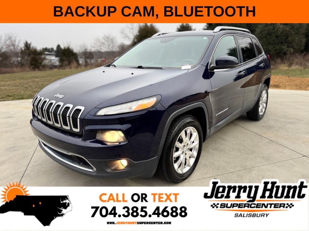 used 2015 Jeep Cherokee car, priced at $12,482