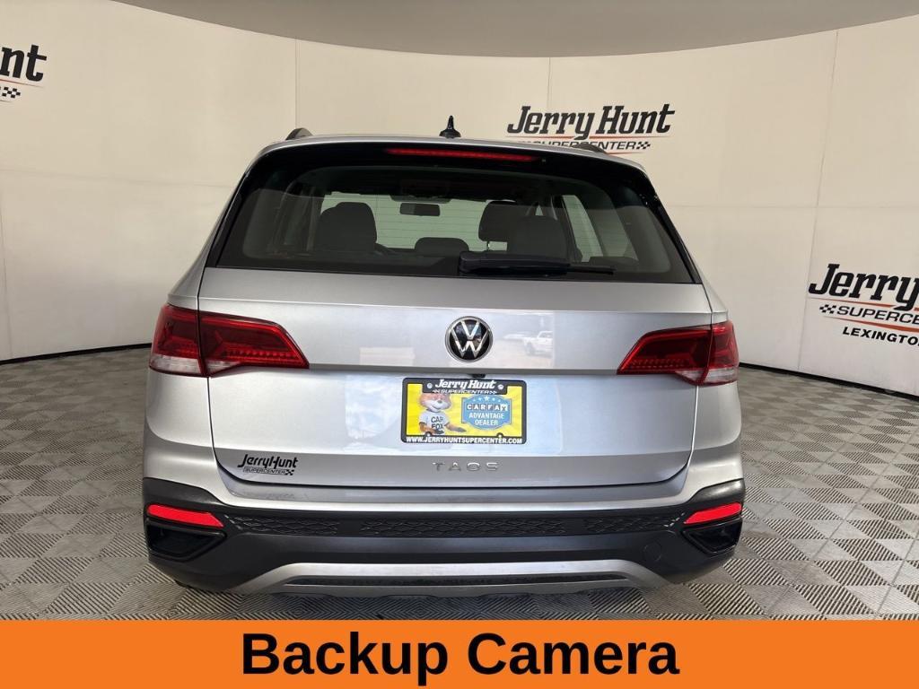 used 2022 Volkswagen Taos car, priced at $16,700
