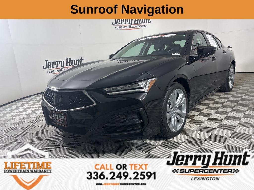 used 2021 Acura TLX car, priced at $27,600