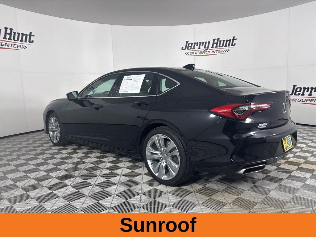 used 2021 Acura TLX car, priced at $27,600