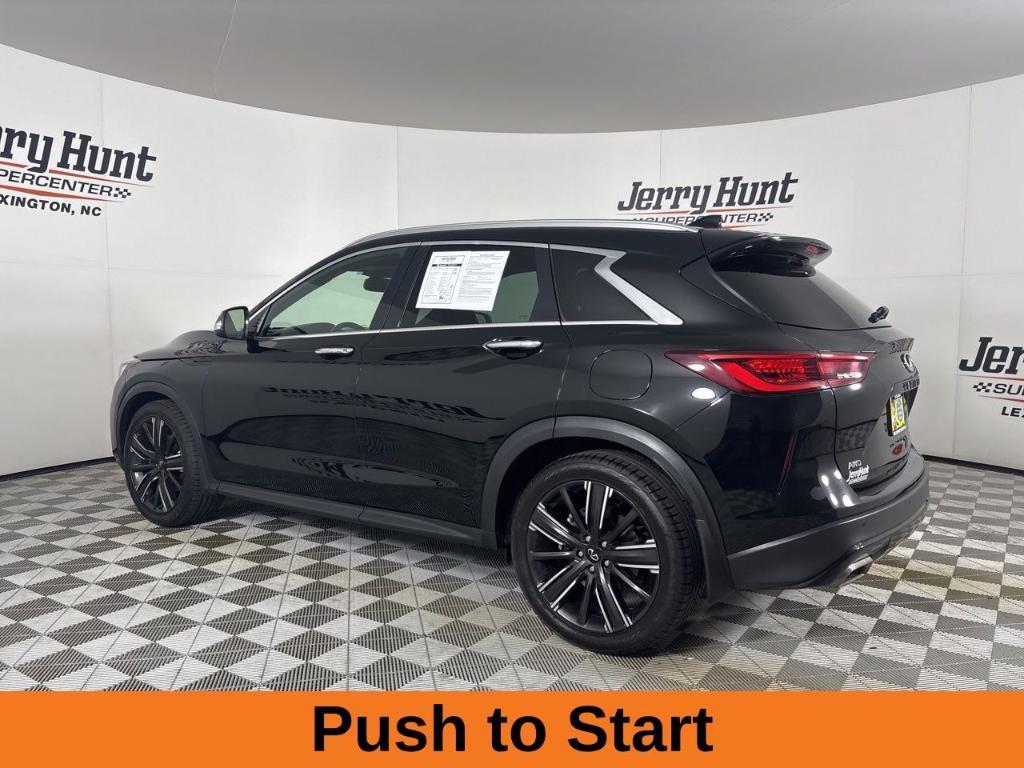 used 2022 INFINITI QX50 car, priced at $28,499