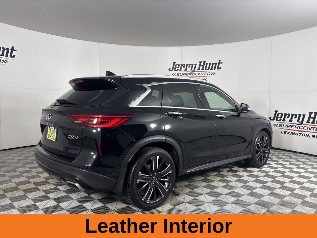 used 2022 INFINITI QX50 car, priced at $28,499