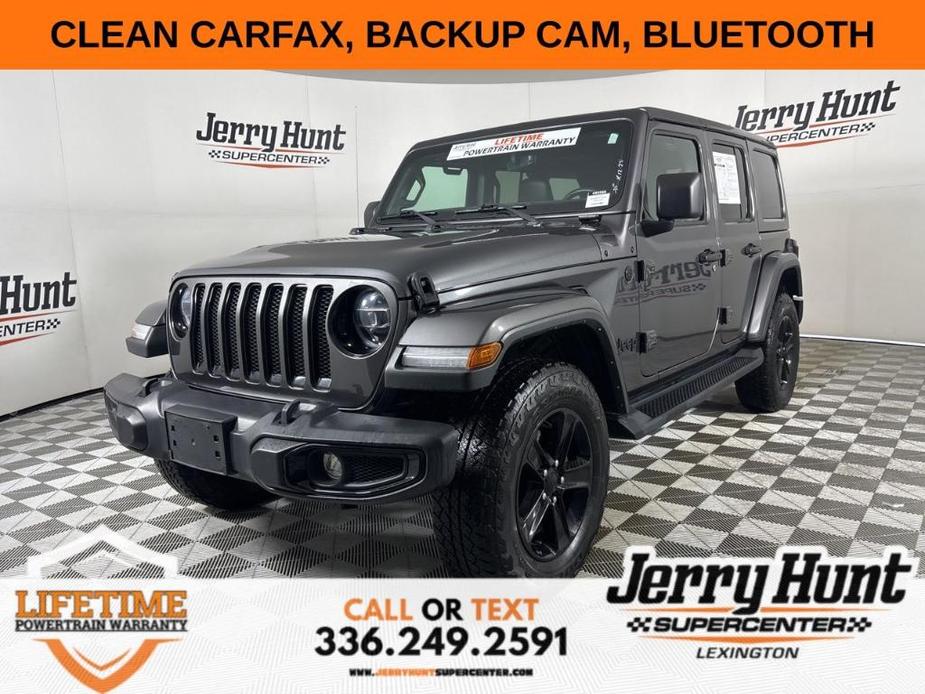 used 2022 Jeep Wrangler Unlimited car, priced at $36,721