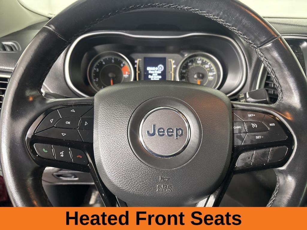 used 2021 Jeep Cherokee car, priced at $21,600