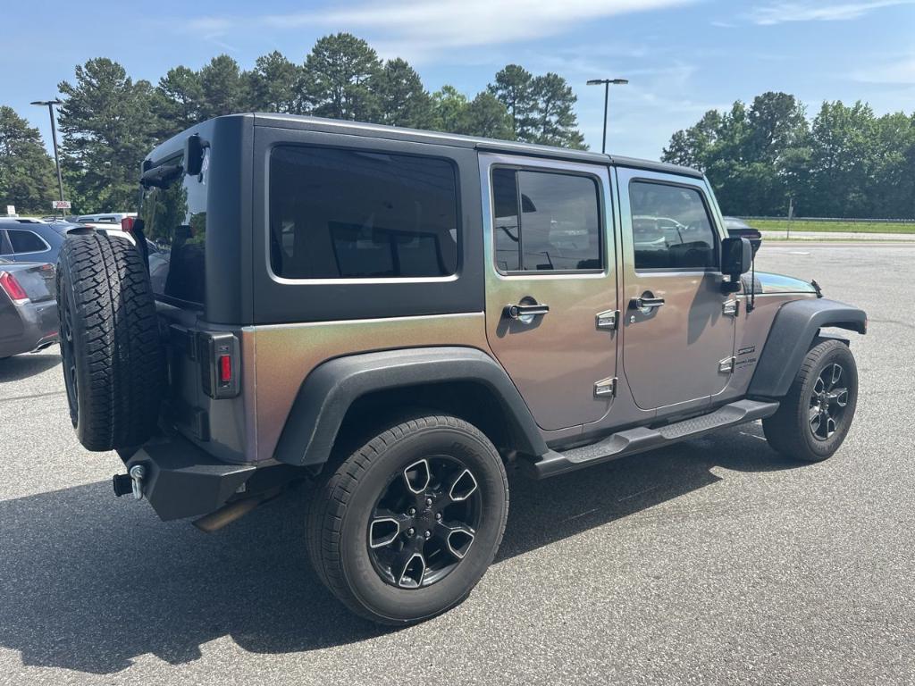 used 2018 Jeep Wrangler JK Unlimited car, priced at $19,300