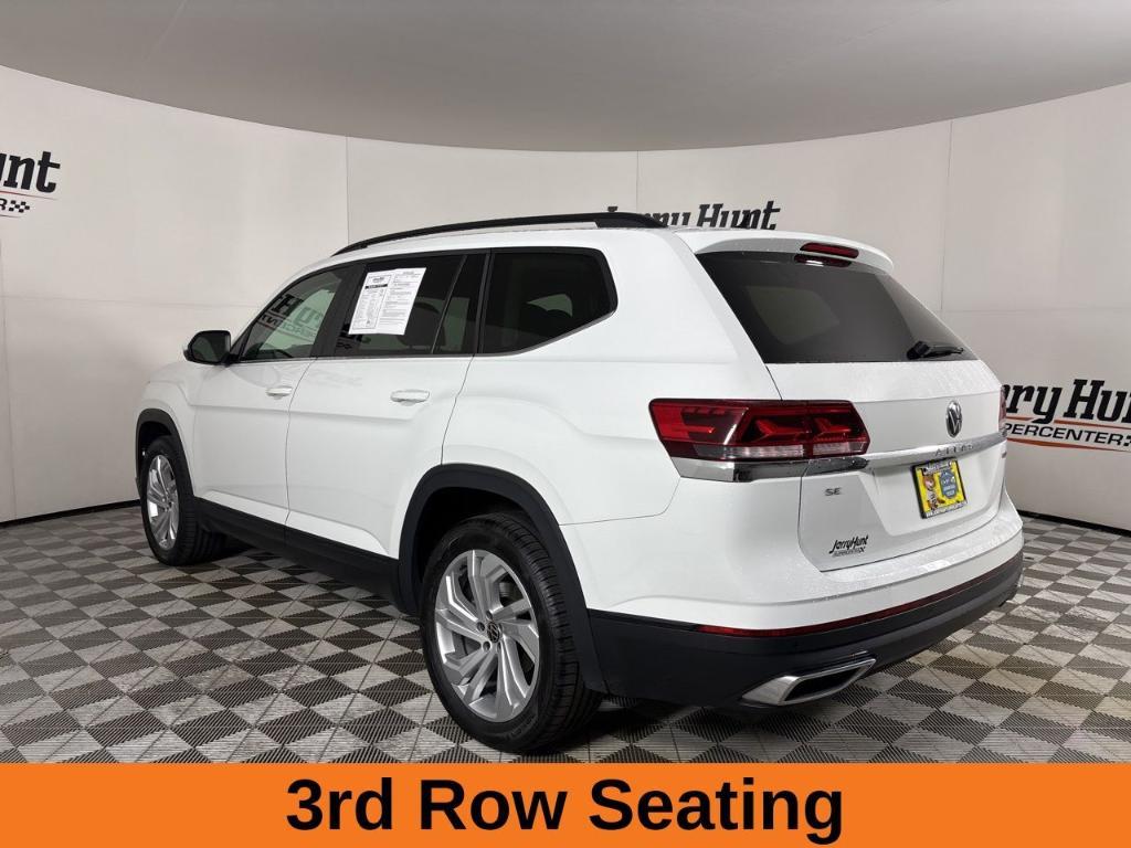 used 2021 Volkswagen Atlas car, priced at $26,200