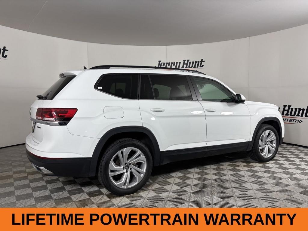 used 2021 Volkswagen Atlas car, priced at $26,200