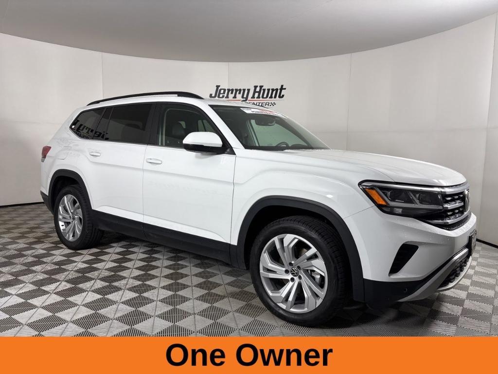 used 2021 Volkswagen Atlas car, priced at $26,200