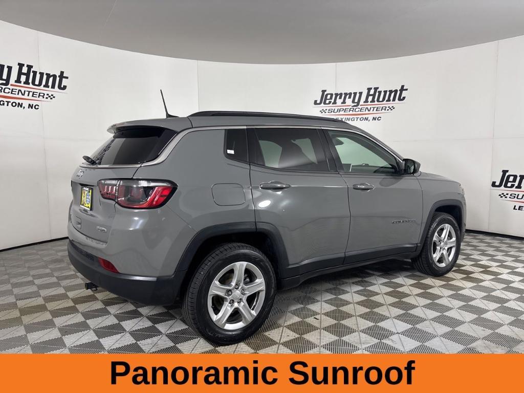 used 2023 Jeep Compass car, priced at $20,999