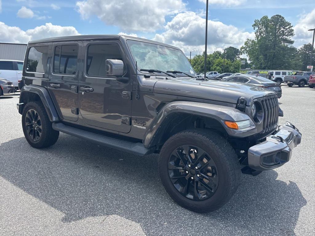 used 2021 Jeep Wrangler Unlimited car, priced at $37,926