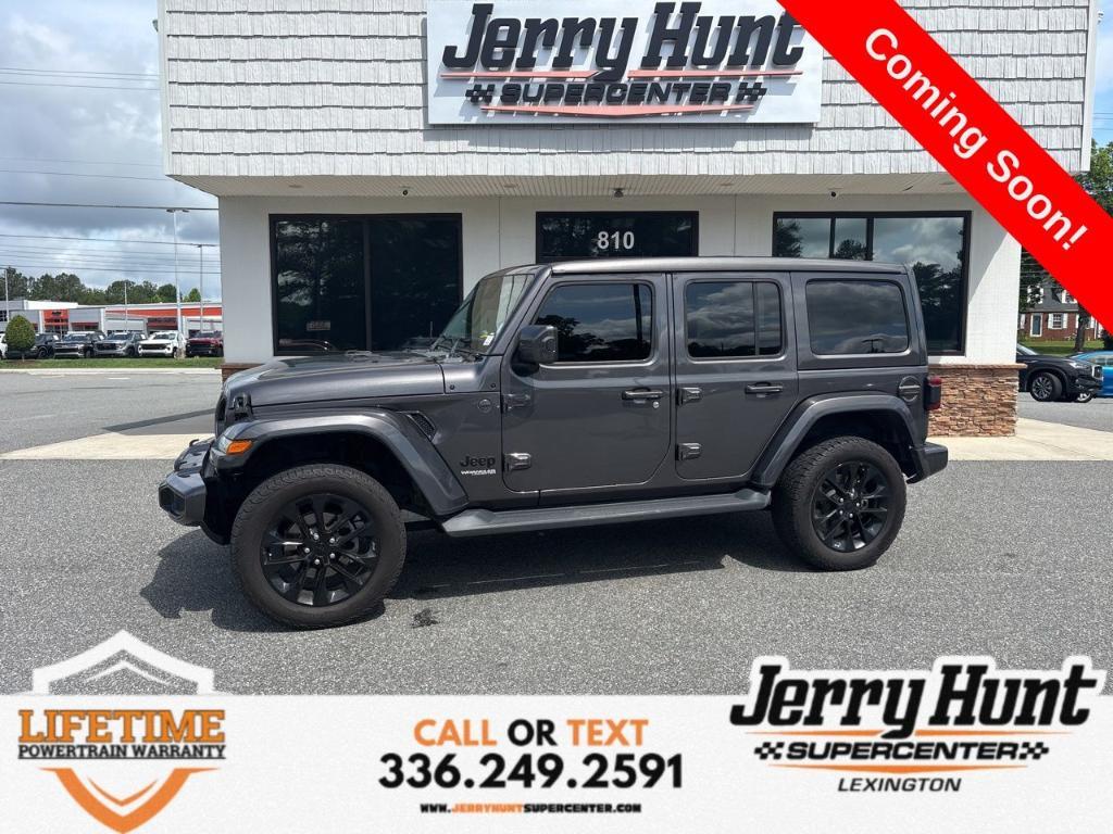used 2021 Jeep Wrangler Unlimited car, priced at $37,926
